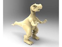 Toy Tyrannosaurus Rex by sciamop