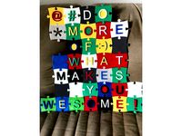 Alphabet Puzzle - Quebra cabeça em formato de alfabeto by f_clemente10