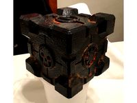 Magic The Gathering Deck Box Companion Cube - Commander size by atilla_the_fun