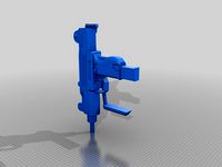 Low Poly Mini Uzi by hackervincent