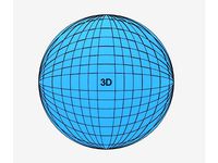 cuppad (trippy sphere 3D) by alexdesigns