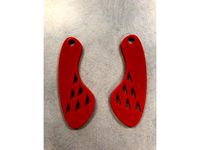 Triangle Hole Earrings by jchun444