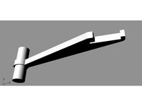 spool holder support for triple bowden extrusion by nonnux