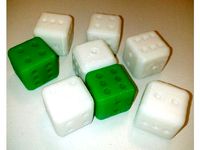 Dice 2x2x2 cm by oleg31337