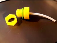 IKEA SAMLA dry box filament storage: bolt + nut + gasket by mordr3d