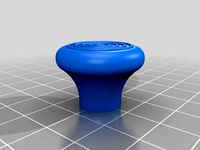 Anet A8 Extruder Button by TabLeft