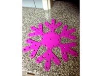 snow flake pixel push through by kartingted