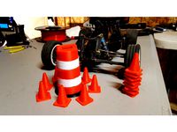 1/10 scale orange barrel by angrysquirrel