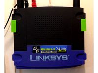 Linksys WRT54G Router / AP Wall Mount by Finch