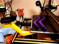 Creality CR-10 Webcam Mount by gaehl