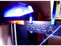 Prusa i3 MK2/S/3 LED Panel Light ClipOn Upgrade by Area51