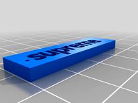 supreme keychain by slms