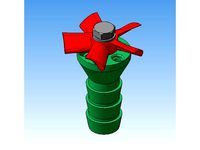 Garden sprinkler with self-drived rotor  by igorevich