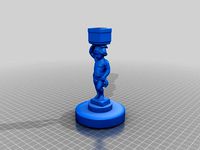 Cherub Candlestick Holder by sonneyboy
