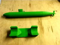 SSN FAST ATTACK SUBMARINE by kicekilla