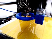 anet A8 High flow extended fan duct (for use with autolevelling sensor) by locki