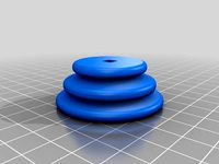 Schacht Super Hi Speed Whorl for Matchless, Ladybug, Sidekick Spinning Wheel by Djahnstar3D