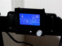 Anet A8 - RepRapDiscount Full Graphic LCD Holder by MasterFX