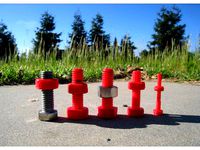 Parametric Nuts and Bolts by deadsy