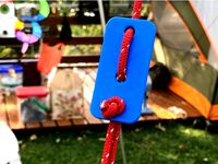 Camping Rope (4mm) Adjuster/Fastener by Hustle_Designs