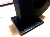 40mm adapter for laptop fan conversion to part cooler fan for 3D printer by adrianbarbos