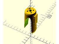 Volantex Ranger 757-4 wing motor mount by ksharlaimov