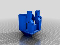 Remix of InBrissy L-Cheapo mount, for use on Shapeoko 3 cnc by Tinkerloon
