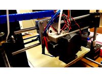 Hictop Prusa i3 / ANET A8 E3D V6 X-carriage (Bowden) W/BLTouch Mount by jterranella