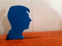 Messi Silueta by elfaro3d