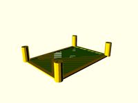 Generic configurable PCB mount by databeestje