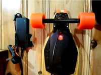 Boosted Board Charger Wall Mount - from flatland3d by flatland3d
