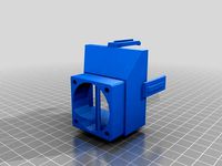 Cetus3D Noctua 60mmx25mm fan adaptor by Redonix76