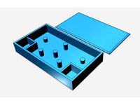 Fidget spinner case by alexdesigns