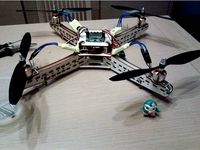 QUADCOPTER DRONE CUT LASER CO2 by elicottero78
