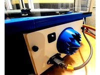 Rostock Max V2 Side Panel Venting by DodgeDerek