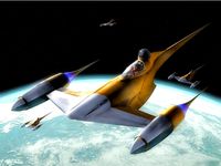 N-1 starfighter (x_wing)  by shotbyscott