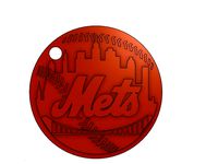 New York Mets Keychain by mjhoops1300