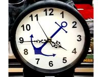 Anchor Clock by stratauser