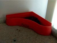 Pet bowl for a corner location by jeffglancy