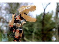 Poppy ErgoJr T-Rex custom part  by TiboDesprez