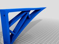 Strong 8 inch Shelf Bracket by Cr1msonFir3