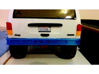 R/C CAR AXIAL SCX10 II (2) short rear BUMPER (AX31393 substitute) by bricoletout