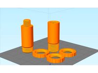 Split Spool Holder 30mm for CTC by GofX