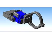 Servo Gimbal for mini DVR 0805 (quad frame Totem Q330) by Mitka