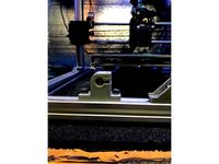 Shortened 8mm  SK8 Guide Rod Clamp for 2020  FolgerTech Prusa i3 2020 by mitch21