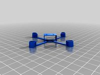 Bottom part of Shendrones Goldberg for Eachine 150mAh lipos by Sulya