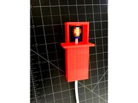 Filament guide for passing through a material (such as wood) by TaykRed