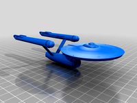 Star Trek Constitution class series 1:2000 by outcastrc