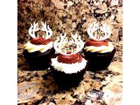 Cupcake ornament - Deer antlers by JoaquinGC