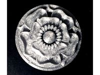 Tudor Rose Testing Piece and Pendant by loubie